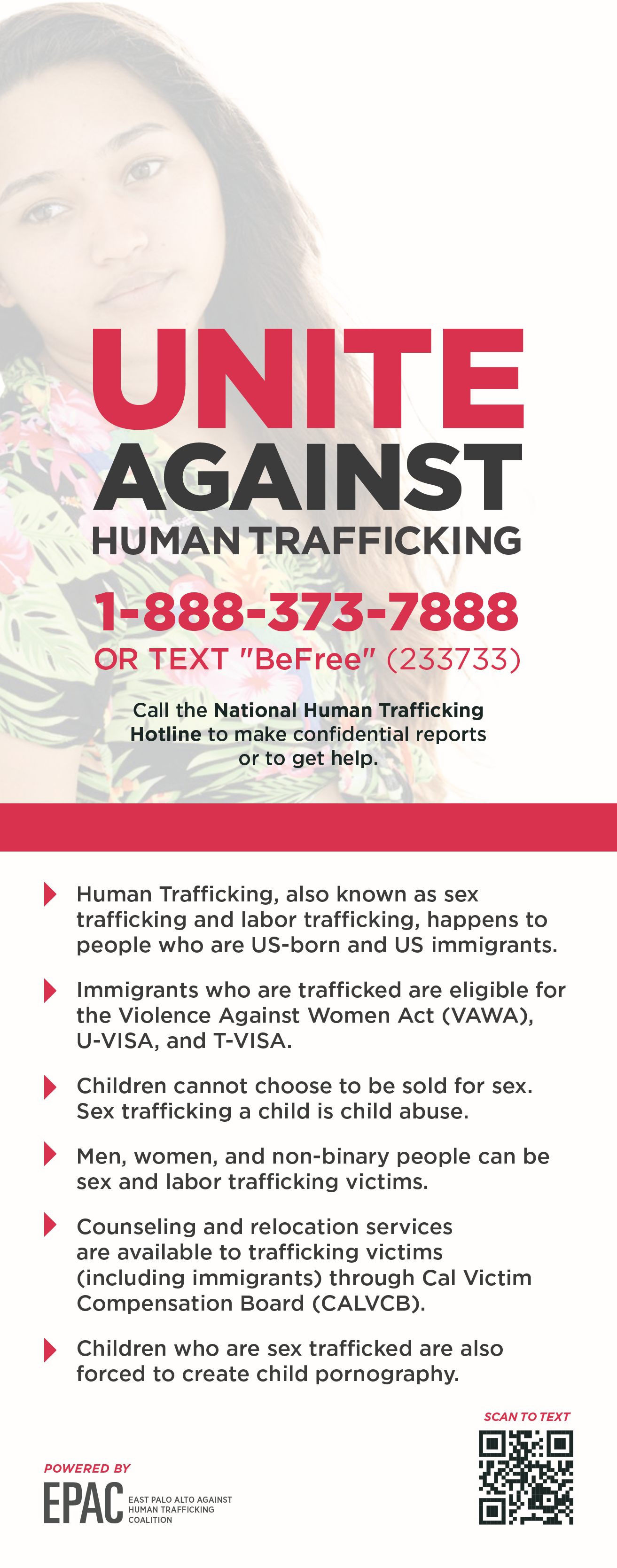 Human Trafficking Resources City of East Palo Alto